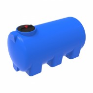 Емкость H 1000 с крышкой с дыхательным клапаном синий